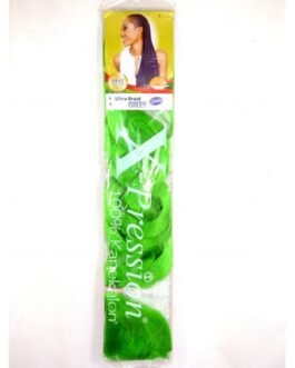 Mèche X-Pression Ultra Braid Verte