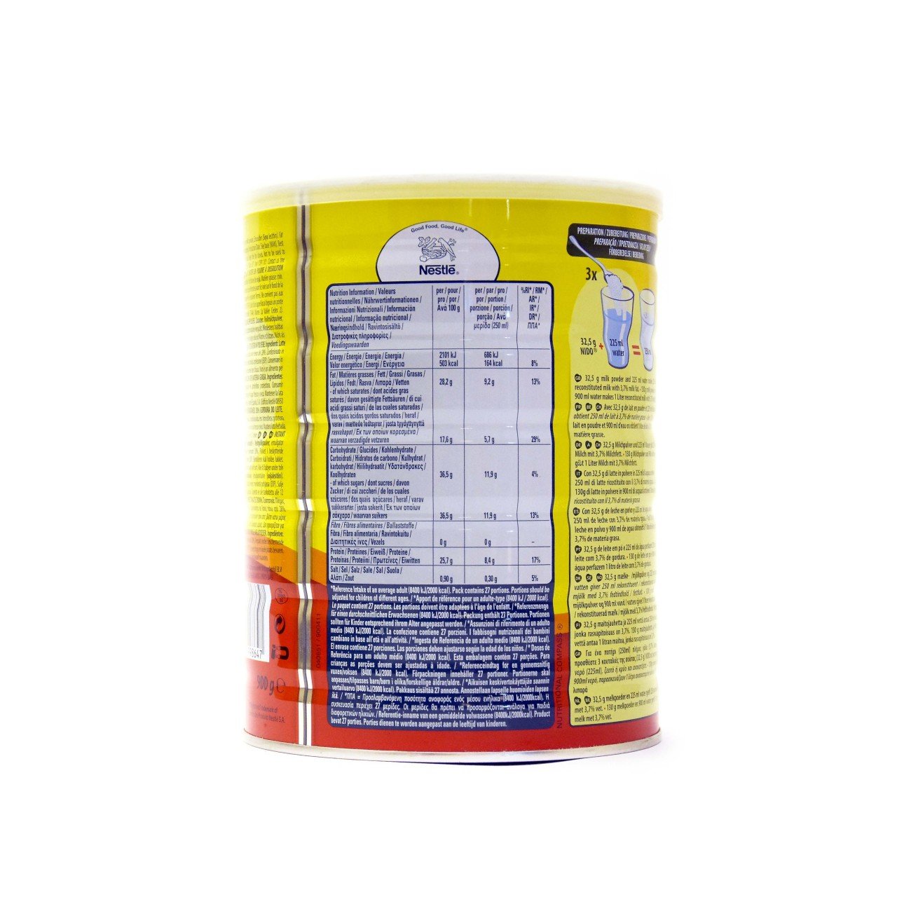 Lait Nido Nestlé 1800g – Image 2