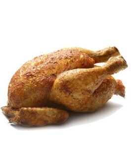 Poulet entier, fumé et surgelé
