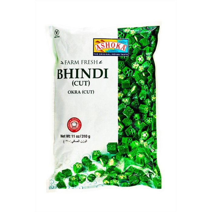 Gombo découpé, congelé